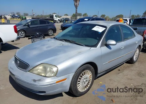 2002 Mercury Sable Gs from USA, damaged, VIN 1MEFM50U82G603463
